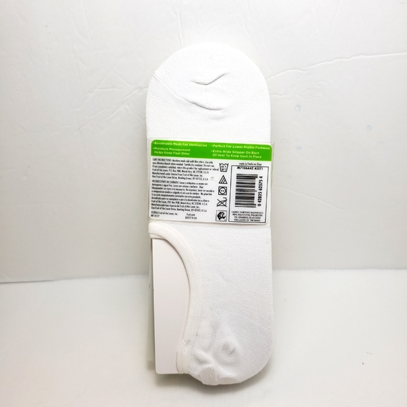 Fruit of the Loom Invisible Liner Socks Size 6-12  4 pack - Picture 3 of 8